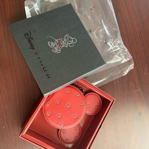 Coach Mini Mouse wristlet.